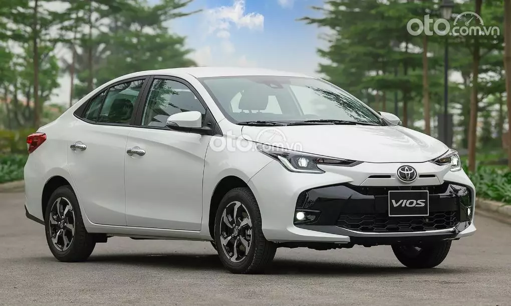 Giá xe Toyota Vios tại Việt Nam đang rất cạnh tranh trong phân khúc sedan hạng B